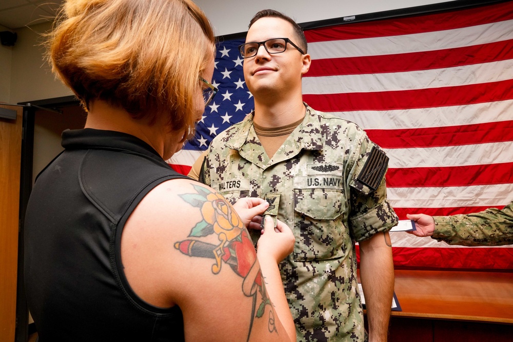 CSS-15 Sailor Earns Rank of First Class Petty Officer