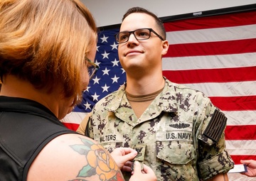 CSS-15 Sailor Earns Rank of First Class Petty Officer