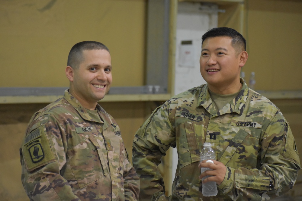 77th Sustainment Brigade conducts a Dining-In