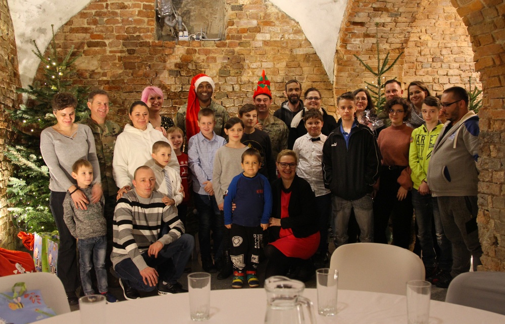Area Support Group Poland provides Christmas presents to Polish children