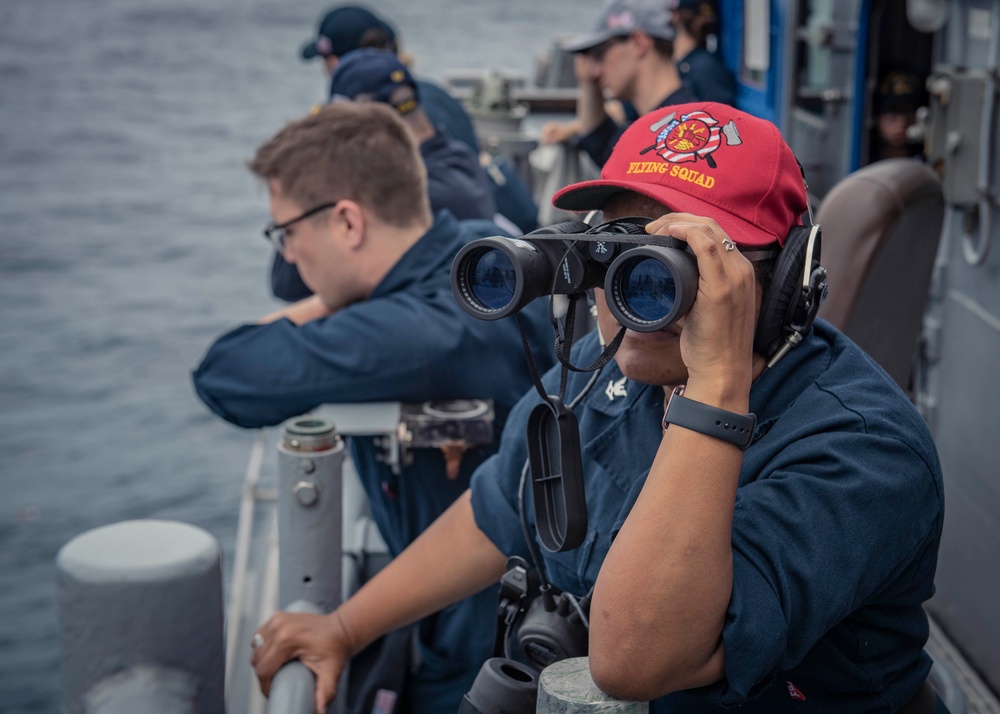 USS Chancellorsville Replenishment-at-Sea