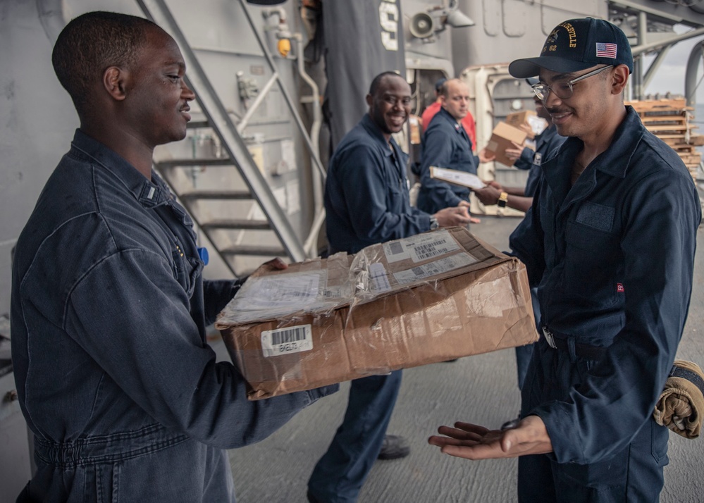 USS Chancellorsville Replenishment-at-Sea