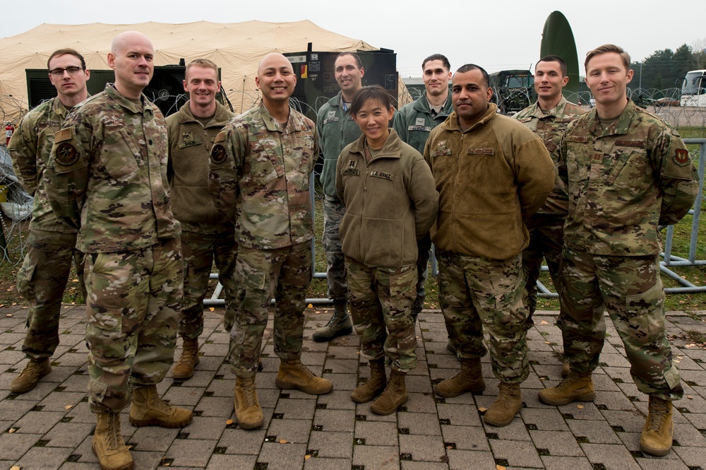 Airmen, Soldiers deal cards in Exercise Wild Card Straight