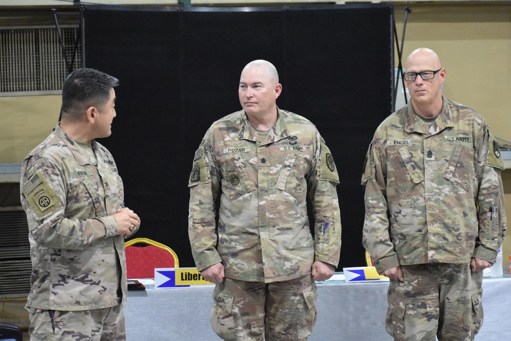 Farewell to the 129th CSSB and the 450th MCB