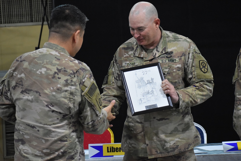 Farewell to the 129th CSSB and the 450th MCB