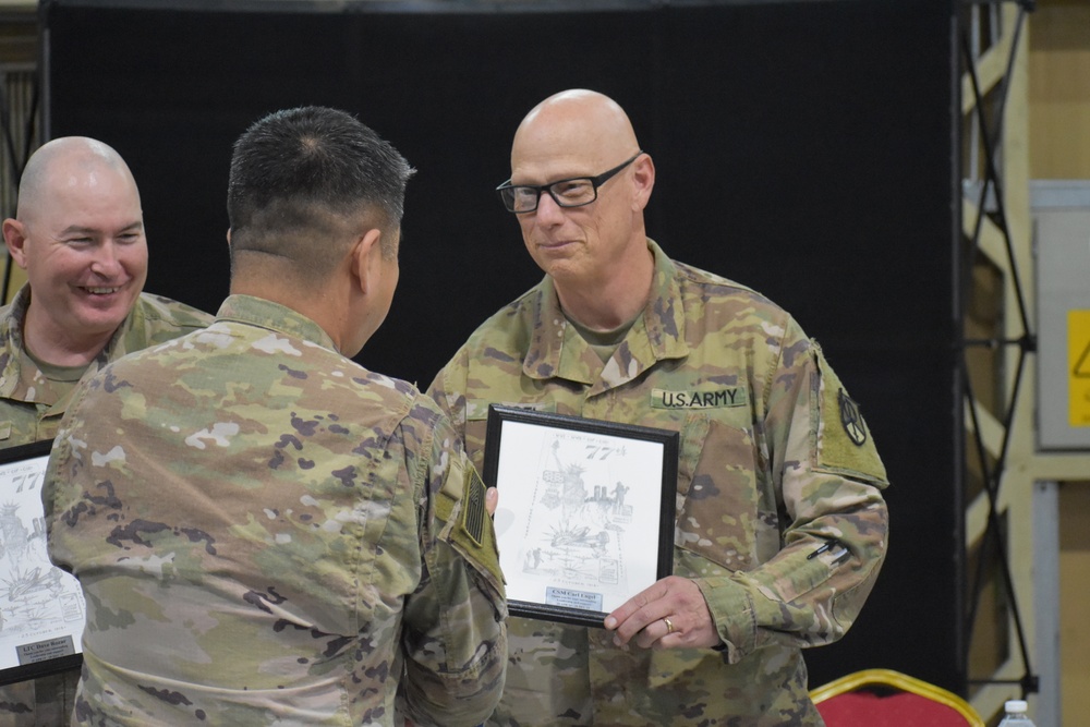 Farewell to the 129th CSSB and the 450th MCB