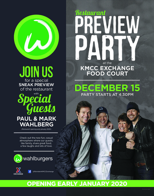 Mark and Paul Wahlberg to Celebrate Upcoming Wahlburgers at Exchange KMC Shopping Center with Preview Party Dec. 15