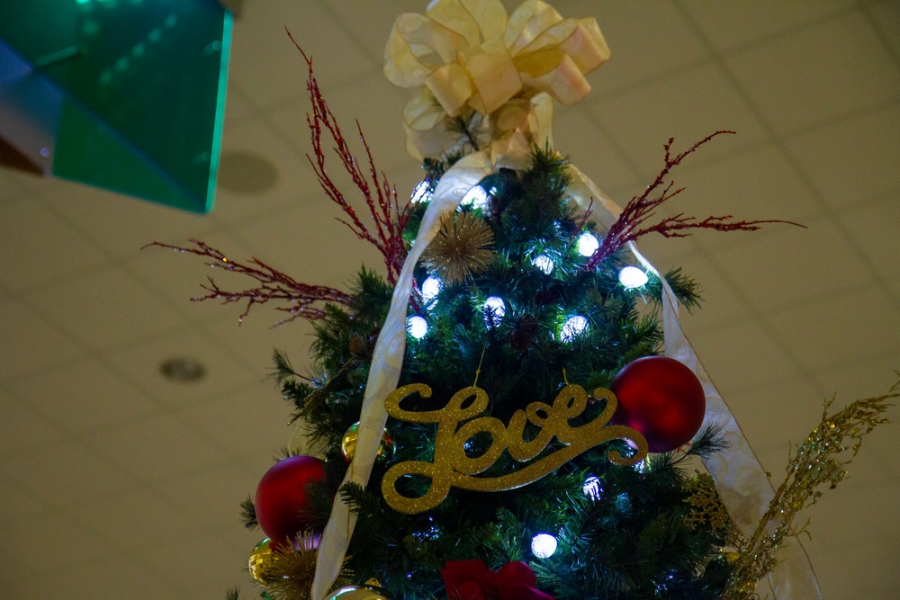 Army Reserve celebrates holiday season with tree-lighting ceremony