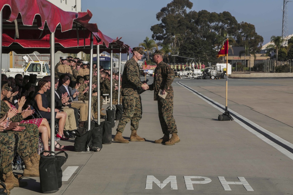 Marine Heavy Helicopter Squadron 462 Change of Command Ceremony