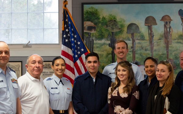 CAPE MAY, N.J. - Members of the American Legion honor veterans and active duty military members