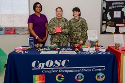 NMCP’s CgOSC Team Hosts Stress Management Booth