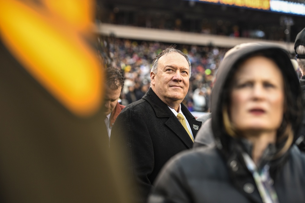Mike Pompeo at Army-Navy