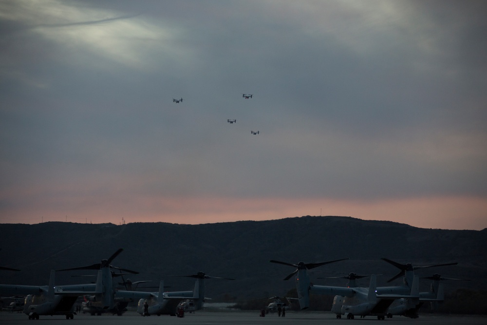 3rd Marine Aircraft Wing Conducts Regimental Air Assault