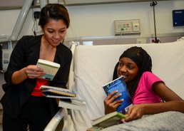 Junior League Visits NMCP's Pediatric Patients; Gifts Books to Promote Reading