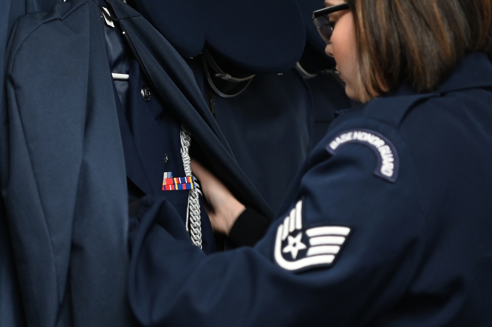 Above reproach: Honor Guard offers Airmen the chance to serve