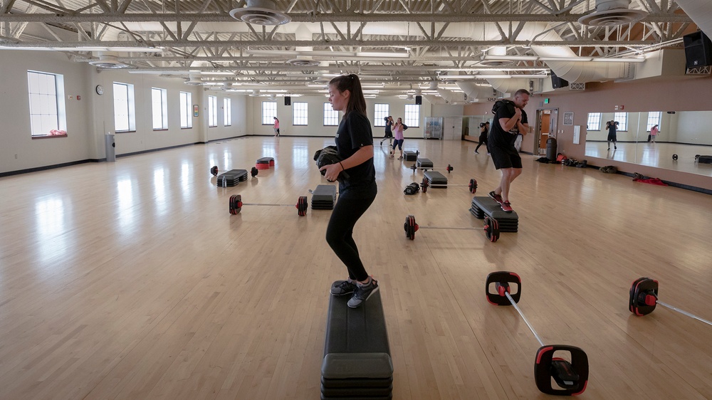 Bliss FMWR Group Fitness gets students to the 'Next Level'