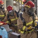 USS McCampbell Conducts Firefighting Drill