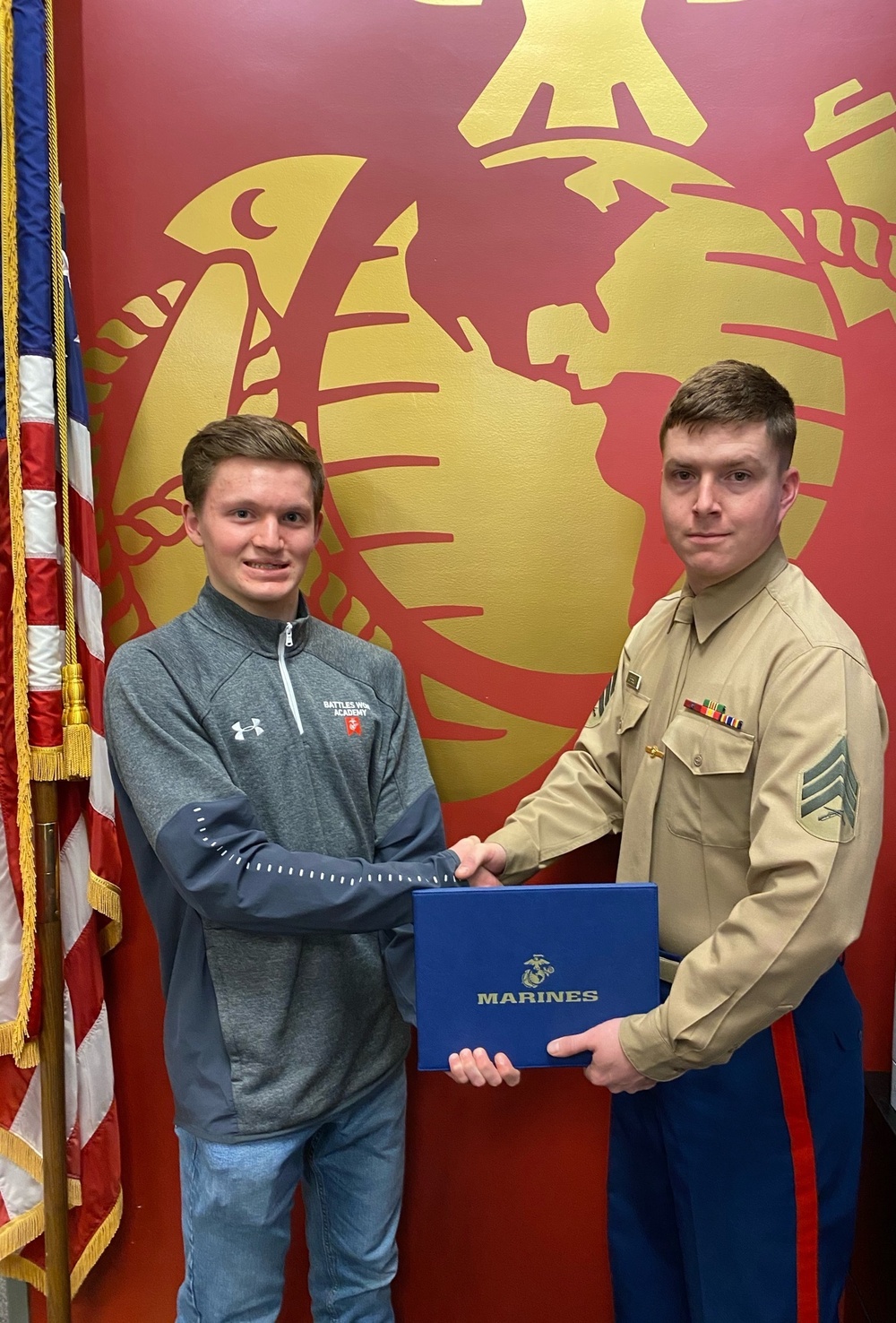 Eugene, Oregon, Student Recognized for Completing 2019 Battles Won Academy