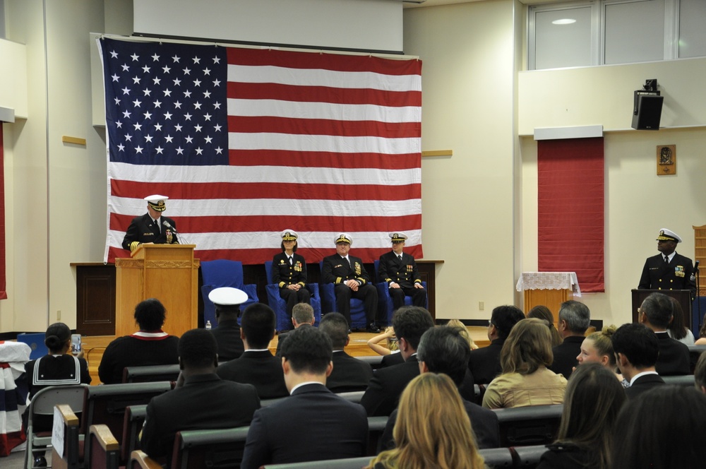 Naval Beach Unit 7 Changes Command in Sasebo, Japan