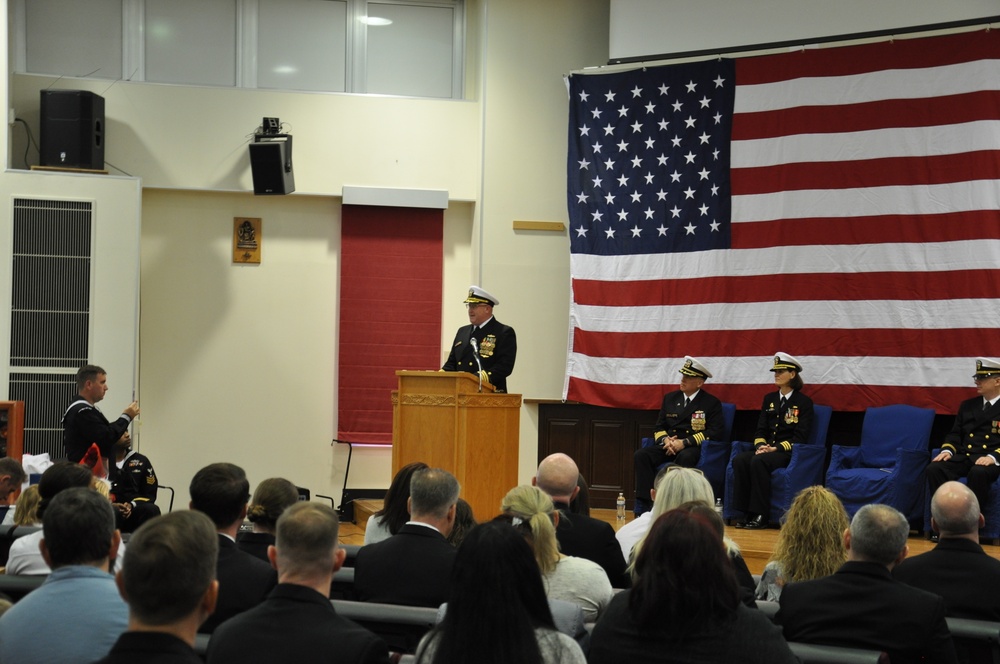 Naval Beach Unit 7 Changes Command in Sasebo, Japan