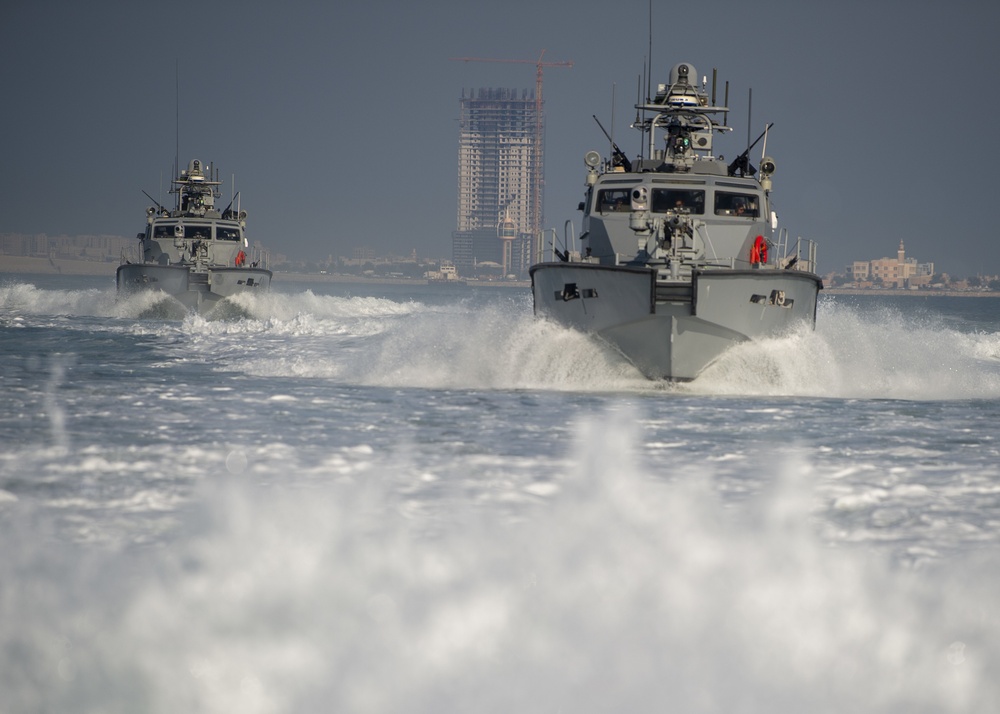 Mark VI Boats Complete High Value Asset in 5th Fleet