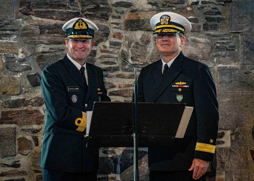 SNMG1 Conducts a Change of Command
