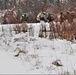 Fort McCoy Cold-Weather Operations Course students practice snowshoeing, conduct field ops