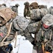 Fort McCoy Cold-Weather Operations Course students practice snowshoeing, conduct field ops