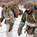Fort McCoy Cold-Weather Operations Course students practice snowshoeing, conduct field ops