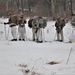 Fort McCoy Cold-Weather Operations Course students practice snowshoeing, conduct field ops