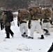 Fort McCoy Cold-Weather Operations Course students practice snowshoeing, conduct field ops