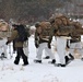 Fort McCoy Cold-Weather Operations Course students practice snowshoeing, conduct field ops