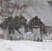 Fort McCoy Cold-Weather Operations Course students practice snowshoeing, conduct field ops