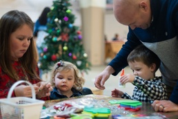 XVIII Airborne Corps celebrates holiday season