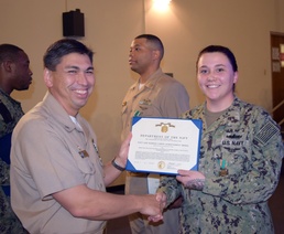 Mcculloch Receives 2nd Navy Achievement Medal