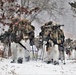Fort McCoy Cold-Weather Operations Course students practice snowshoeing, conduct field ops