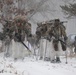 Fort McCoy Cold-Weather Operations Course students practice snowshoeing, conduct field ops