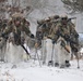 Fort McCoy Cold-Weather Operations Course students practice snowshoeing, conduct field ops