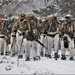 Fort McCoy Cold-Weather Operations Course students practice snowshoeing, conduct field ops