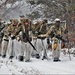 Fort McCoy Cold-Weather Operations Course students practice snowshoeing, conduct field ops