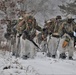 Fort McCoy Cold-Weather Operations Course students practice snowshoeing, conduct field ops