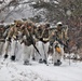 Fort McCoy Cold-Weather Operations Course students practice snowshoeing, conduct field ops