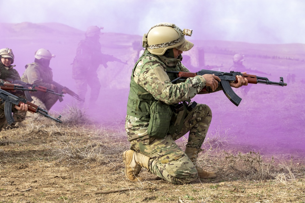 Peshmerga Forces Final Exercise at Sulaymaniyah Training Center