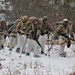 Snowshoeing among critical skills practiced, learned by students in CWOC at Fort McCoy