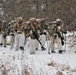 Snowshoeing among critical skills practiced, learned by students in CWOC at Fort McCoy