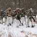 Snowshoeing among critical skills practiced, learned by students in CWOC at Fort McCoy