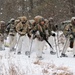 Snowshoeing among critical skills practiced, learned by students in CWOC at Fort McCoy