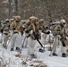 Snowshoeing among critical skills practiced, learned by students in CWOC at Fort McCoy