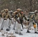 Snowshoeing among critical skills practiced, learned by students in CWOC at Fort McCoy