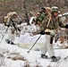 Snowshoeing among critical skills practiced, learned by students in CWOC at Fort McCoy